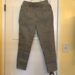 Gingham Cigarette pants from Vixen